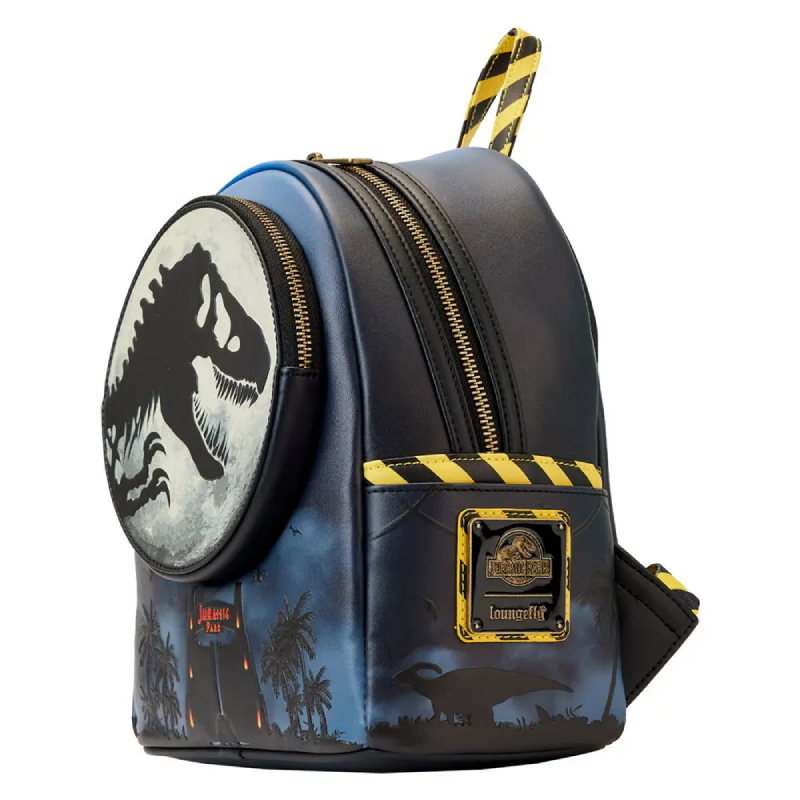 Loungefly - Zainetto - Jurassic Park - Jurassic Park 30th Anniversary Dino Moon GITD