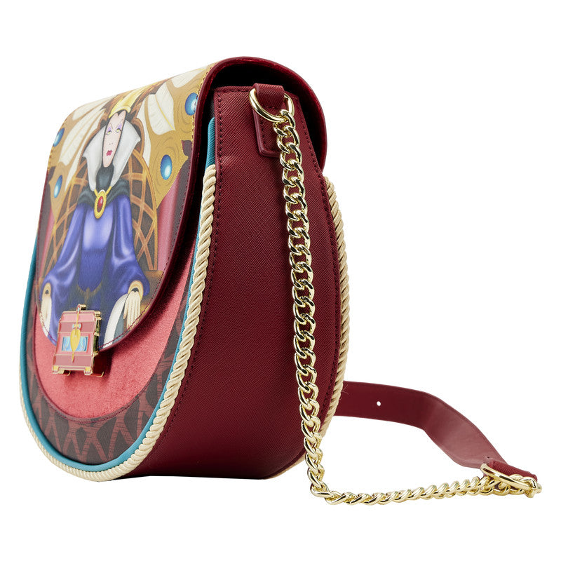 Loungefly - Borsa a tracolla - Biancaneve e i sette nani - Evil Queen Throne