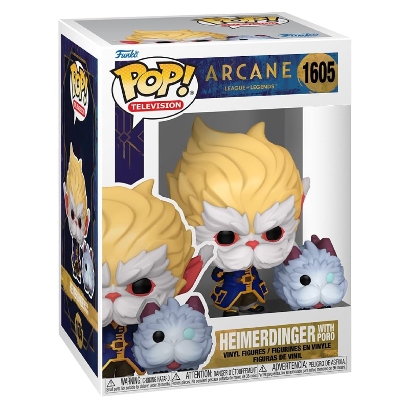 Funko POP! - Arcane - Heimerdinger with Poro 1605