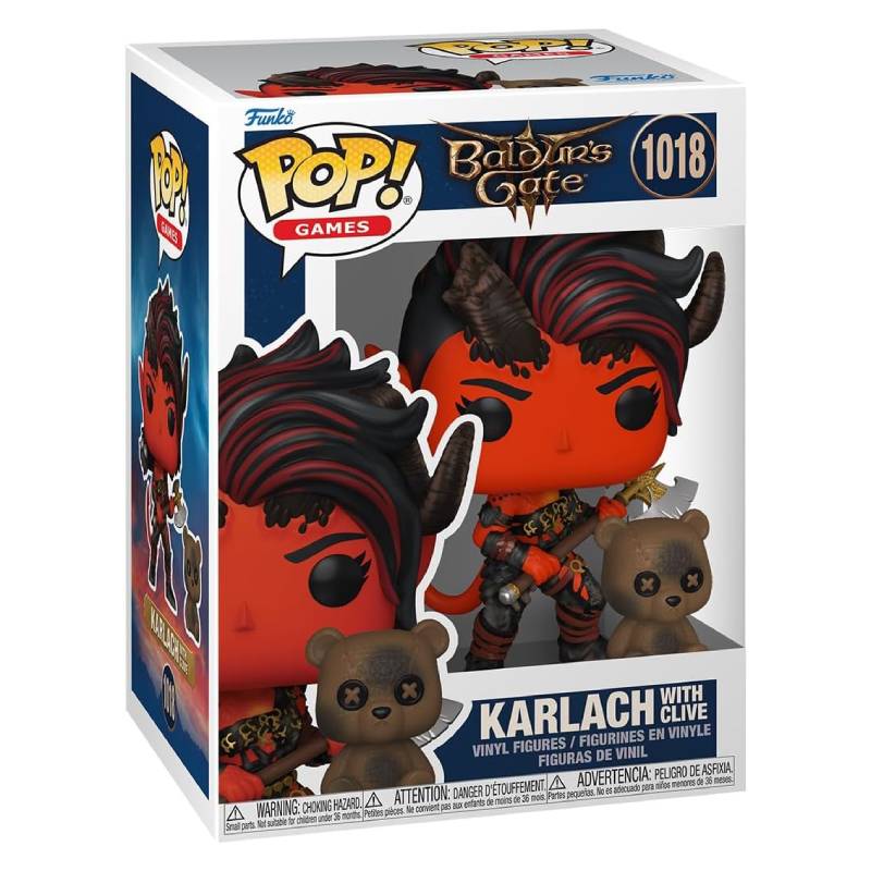 Funko POP! - Baldur's Gate III - Karlach with Clive 1018