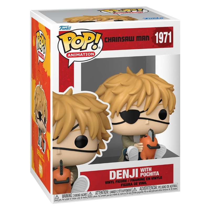 Funko POP! - Chainsaw Man - Denji with Pochita 1971