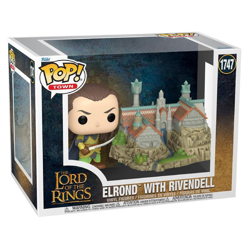 Funko POP! - Il signore degli anelli - Elrond with Rivendell 1747