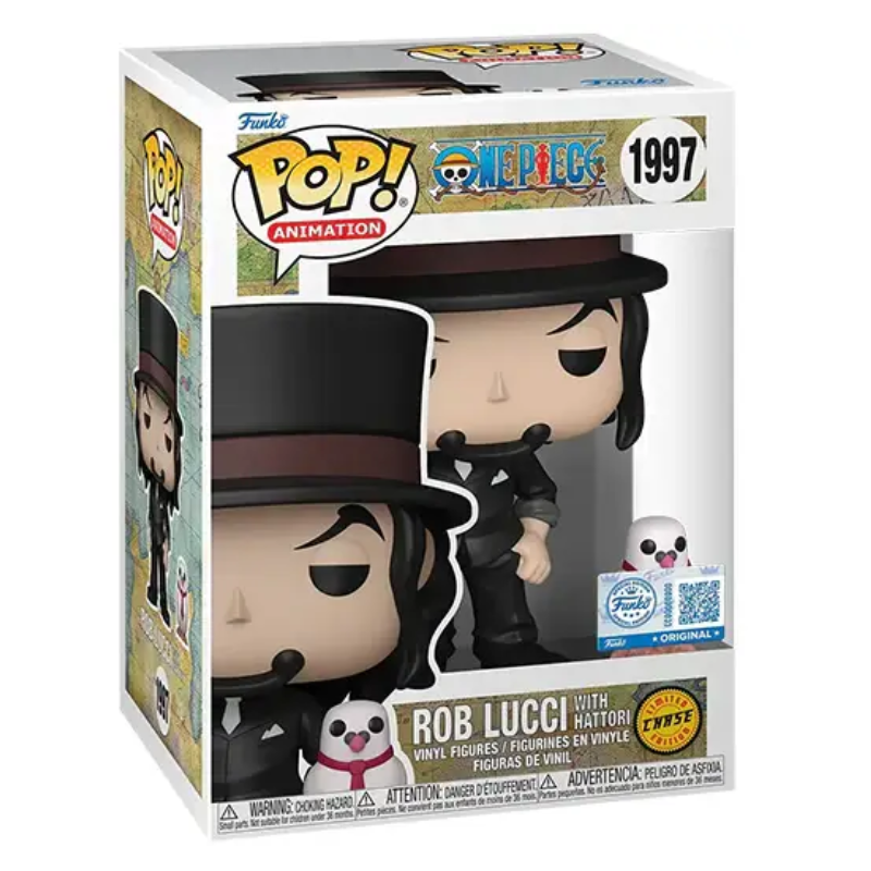 Funko POP! - One Piece - Rob Lucci with Hattori CHASE 1997