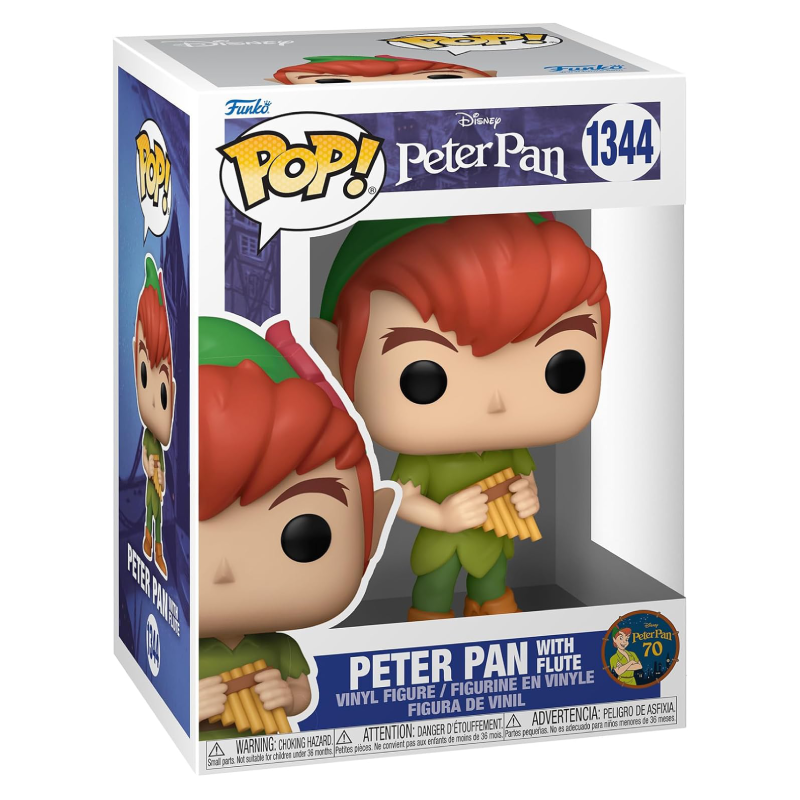 Funko POP! - Peter Pan - Peter Pan with flute 1344