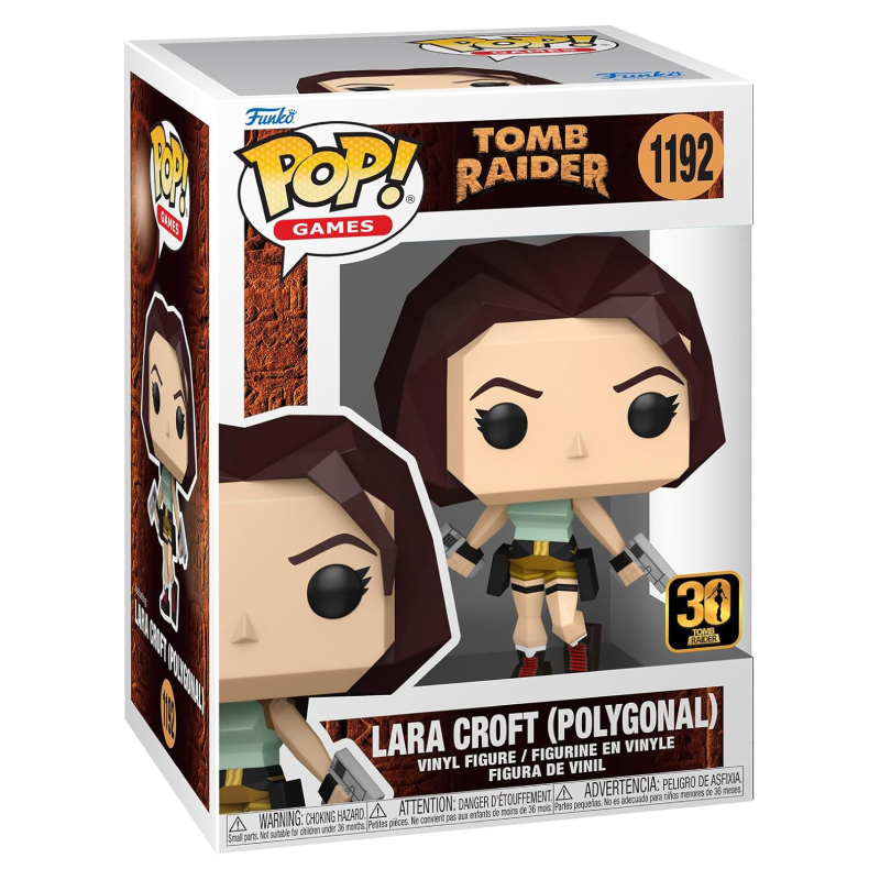 Funko POP! - Tomb Raider - Lara Croft (Polygonal) 1192