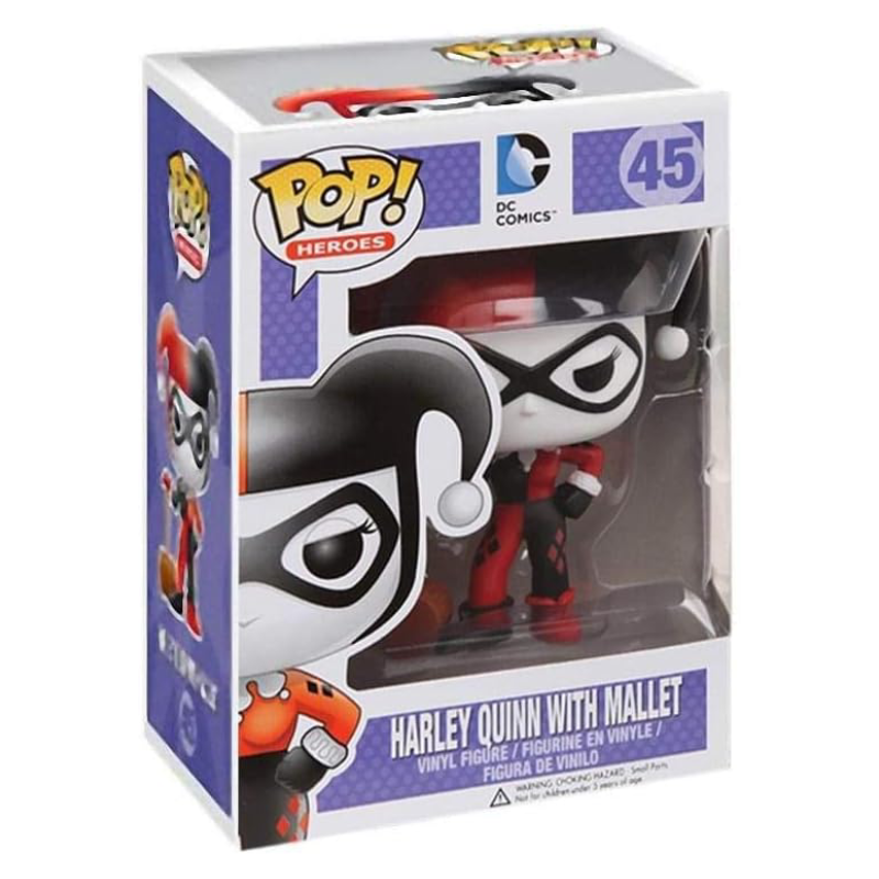 Funko POP! - DC Comics - Harley Quinn with mallet 45