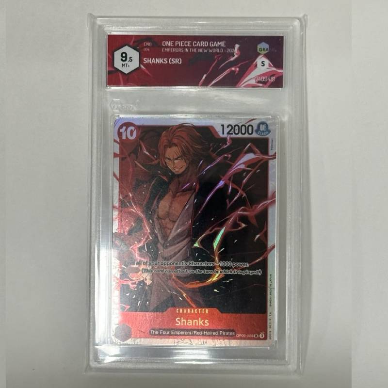 One Piece Card Game - GRAAD - Shanks (Emperors in the new world 2024) GRAAD 9.5 (ENG)