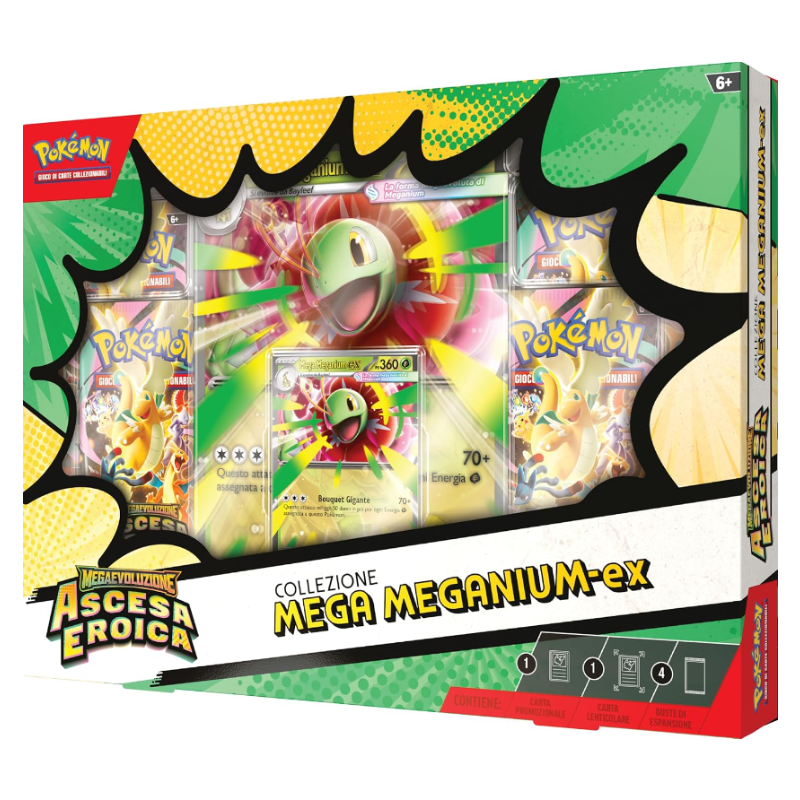 Pokémon - Ascesa Eroica - Collezione Mega Meganium EX (IT)