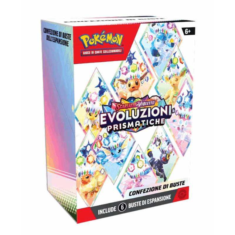 Pokémon - Evoluzioni Prismatiche - Bundle da 6 buste (IT)
