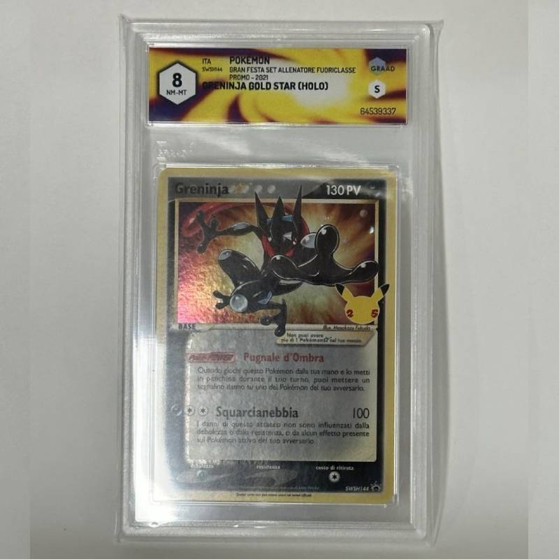 Pokémon - GRAAD - Greninja Gold Star (Gran Festa Collector Chest Promo 2021) GRAAD 8 (IT)