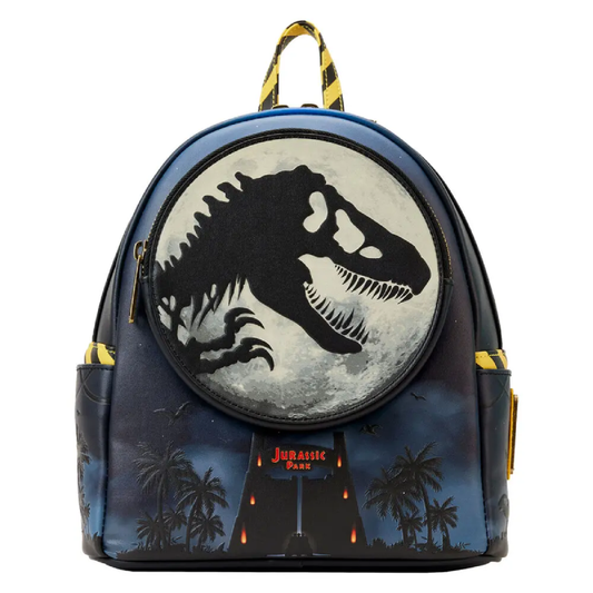 Loungefly - Zainetto - Jurassic Park - Jurassic Park 30th Anniversary Dino Moon GITD