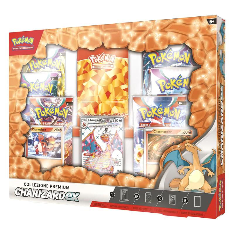 Pokémon - Collezione Premium Charizard EX Teracristal (IT)