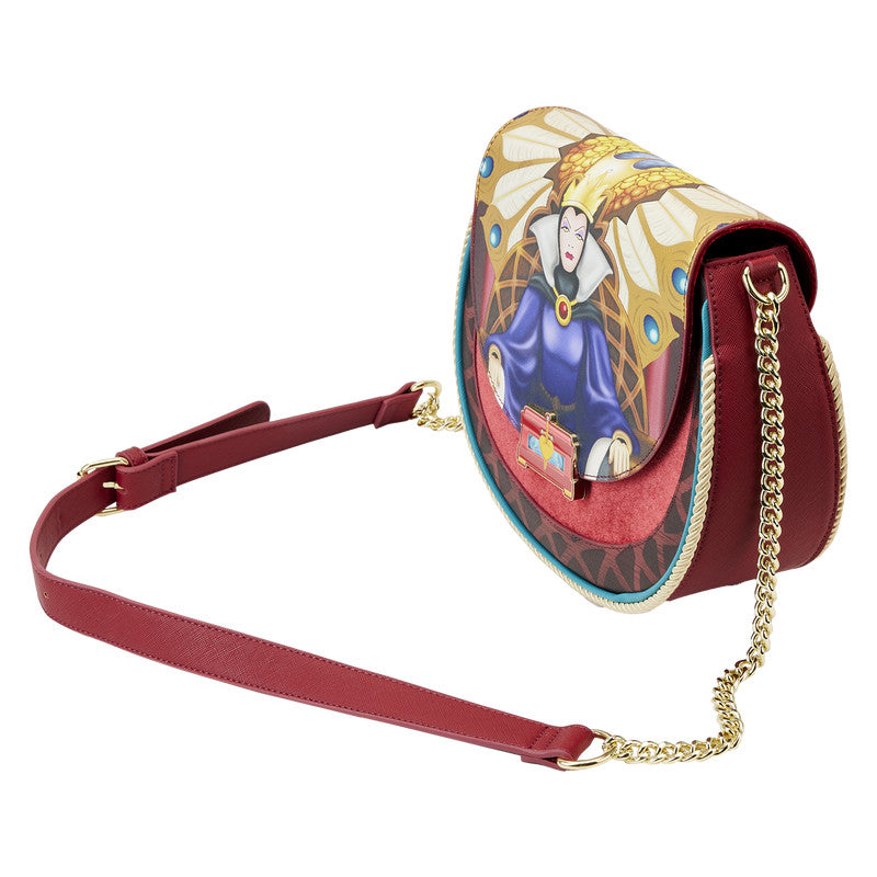 Loungefly - Borsa a tracolla - Biancaneve e i sette nani - Evil Queen Throne