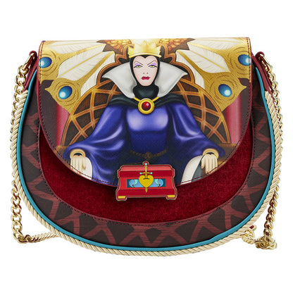 Loungefly - Borsa a tracolla - Biancaneve e i sette nani - Evil Queen Throne