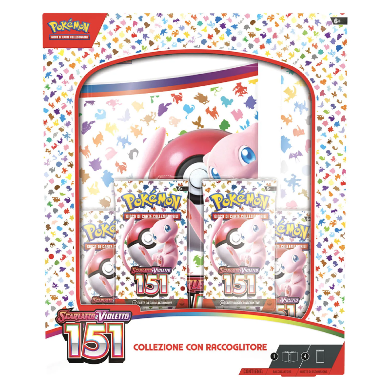 Pokémon - Scarlatto e Violetto 151 - Collezione con raccoglitore (IT)