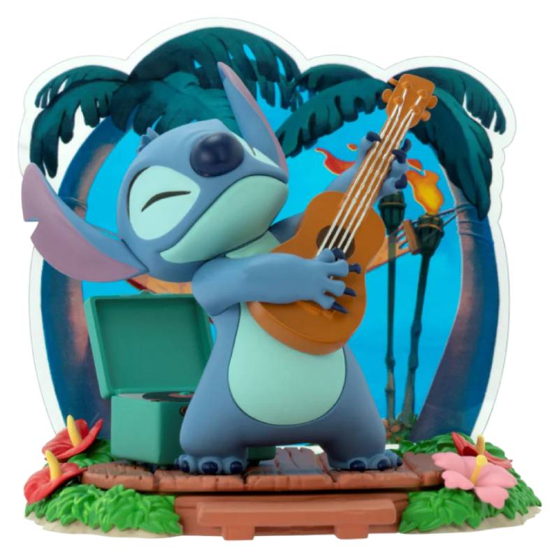 ABYstyle - SFC Super Figure Collection - Lilo e Stitch - Stitch Guitar