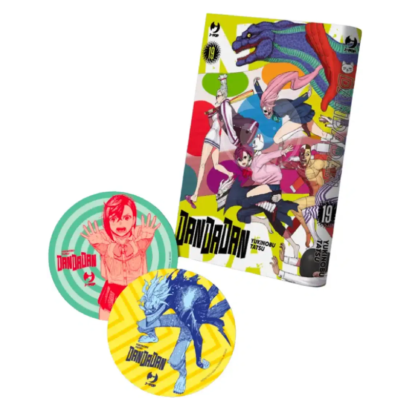 DanDaDan 19 Edizione Deluxe variant con sottobicchieri