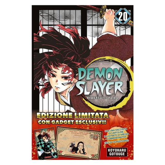 Demon Slayer - Kimetsu No Yaiba 20 Limited Edition con 16 postcard