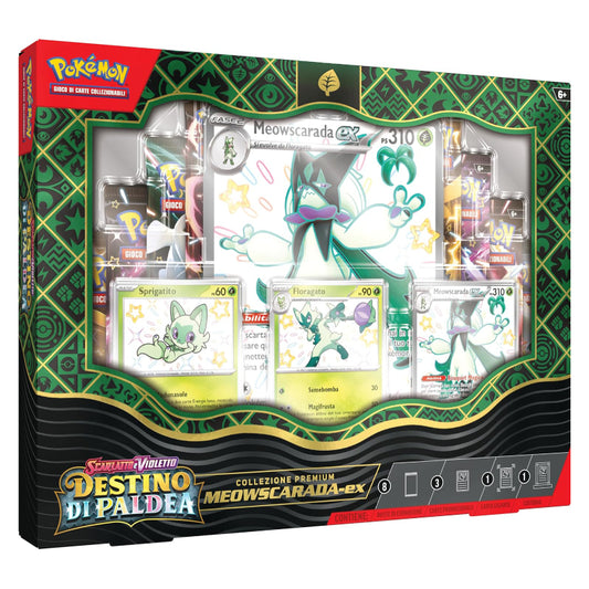 Pokémon - Destino di Paldea - Collezione Premium Meowscarada EX (IT)