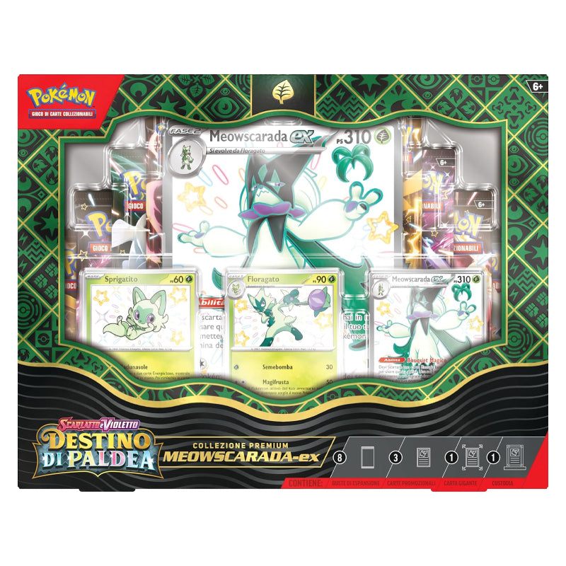 Pokémon - Destino di Paldea - Collezione Premium Meowscarada EX (IT)