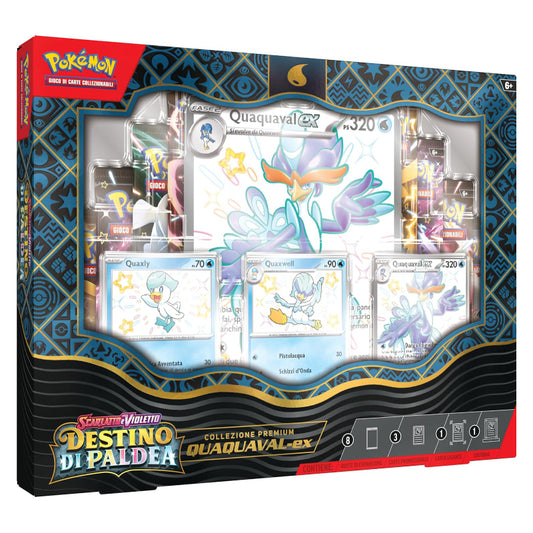 Pokémon - Destino di Paldea - Collezione Premium Quaquaval EX (IT)