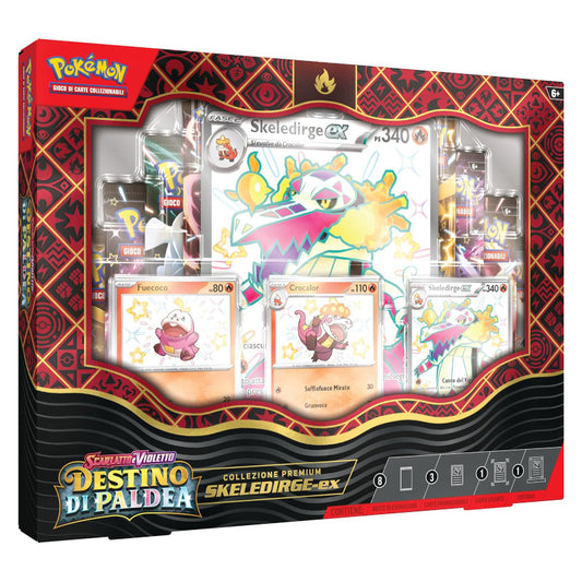 Pokémon - Destino di Paldea - Collezione Premium Skeledirge EX (IT)