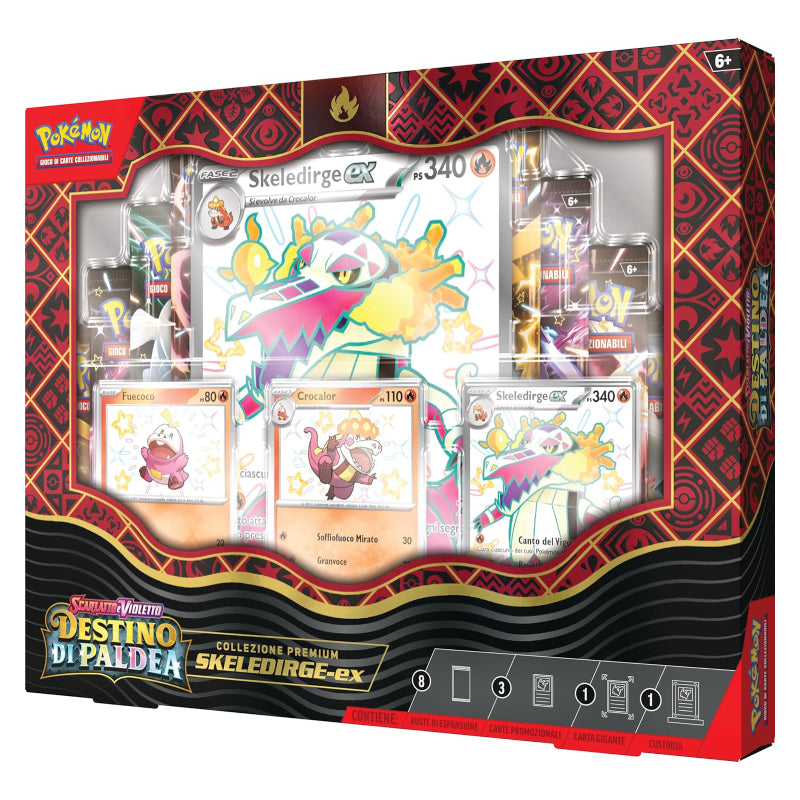 Pokémon - Destino di Paldea - Collezione Premium Skeledirge EX (IT)