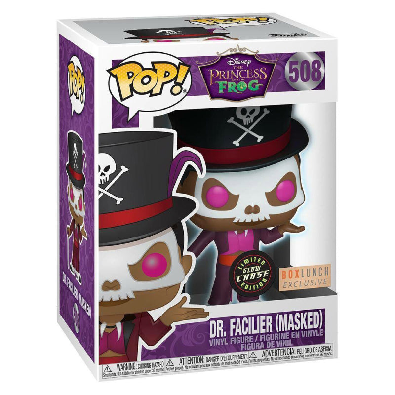 Funko POP! - La principessa e il ranocchio - Dr. Facilier (Masked) CHASE GITD 508