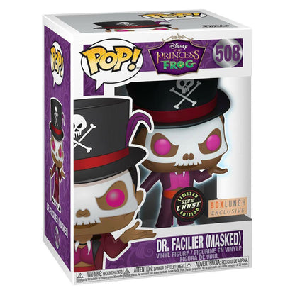 Funko POP! - La principessa e il ranocchio - Dr. Facilier (Masked) CHASE GITD 508