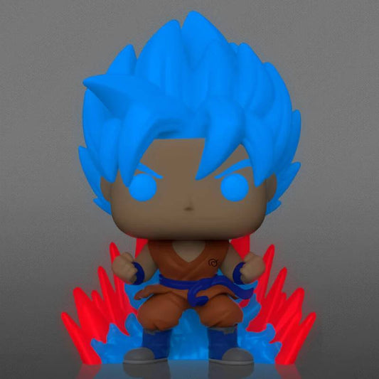 Funko POP! - Dragon Ball - SSGSS Goku (Kaio-Ken Times Twenty) GITD 1256
