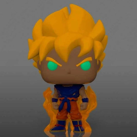 Funko POP! - Dragon Ball - Super Saiyan Goku first appearance GITD 860