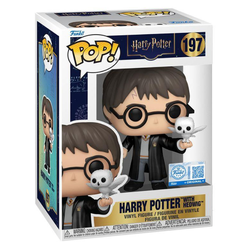 Funko POP! - Harry Potter - Harry Potter with Hedwig 197