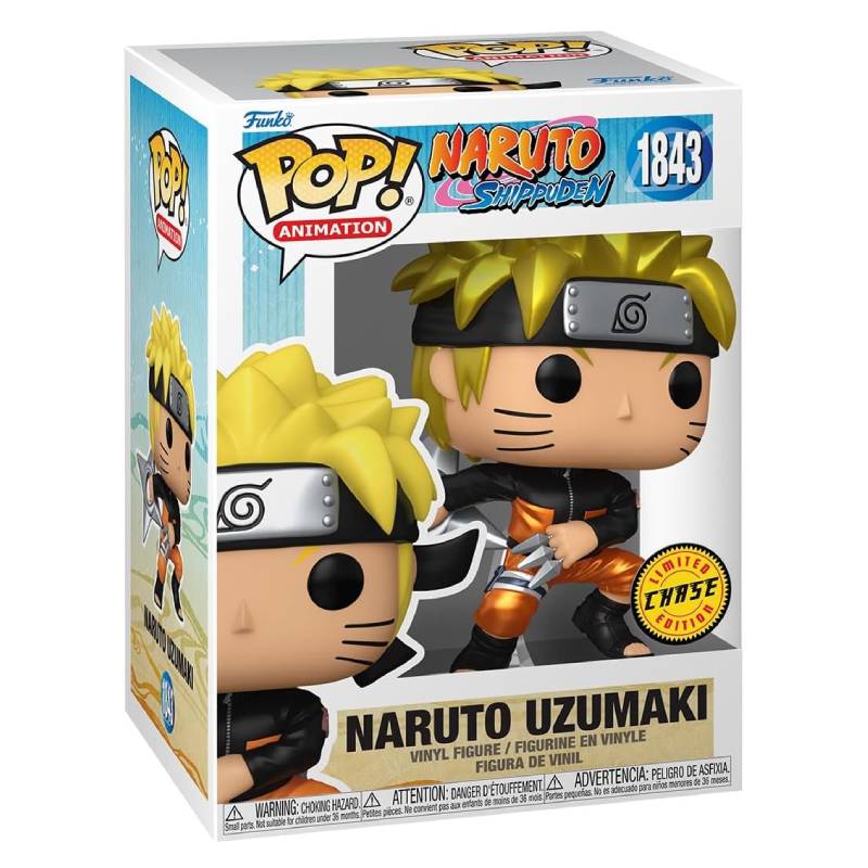 Funko POP! - Naruto Shippuden - Naruto Uzumaki CHASE METALLIC 1843