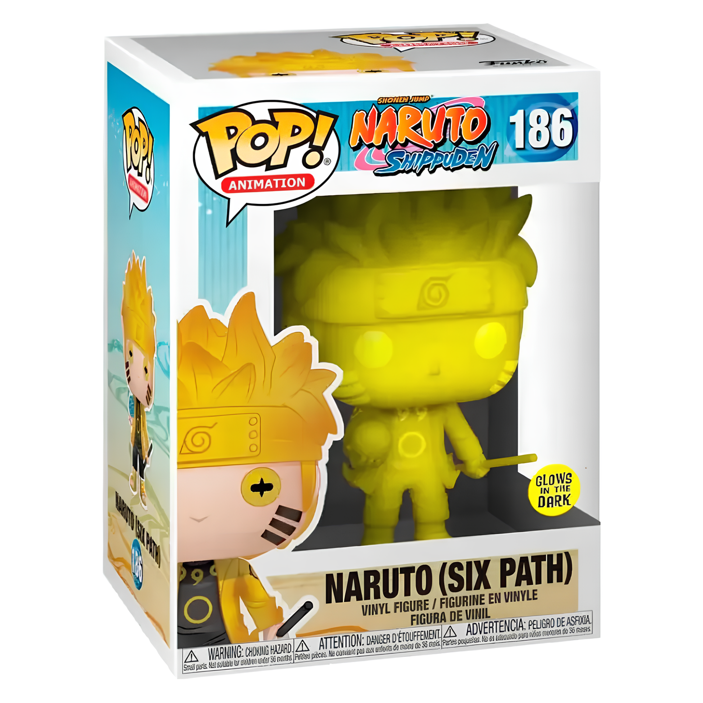 Funko POP! - Naruto Shippuden - Naruto (Six Path) GITD 186