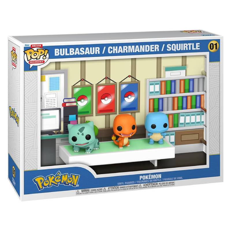 Funko POP! - Pokémon - Bulbasaur/Charmander/Squirtle 01