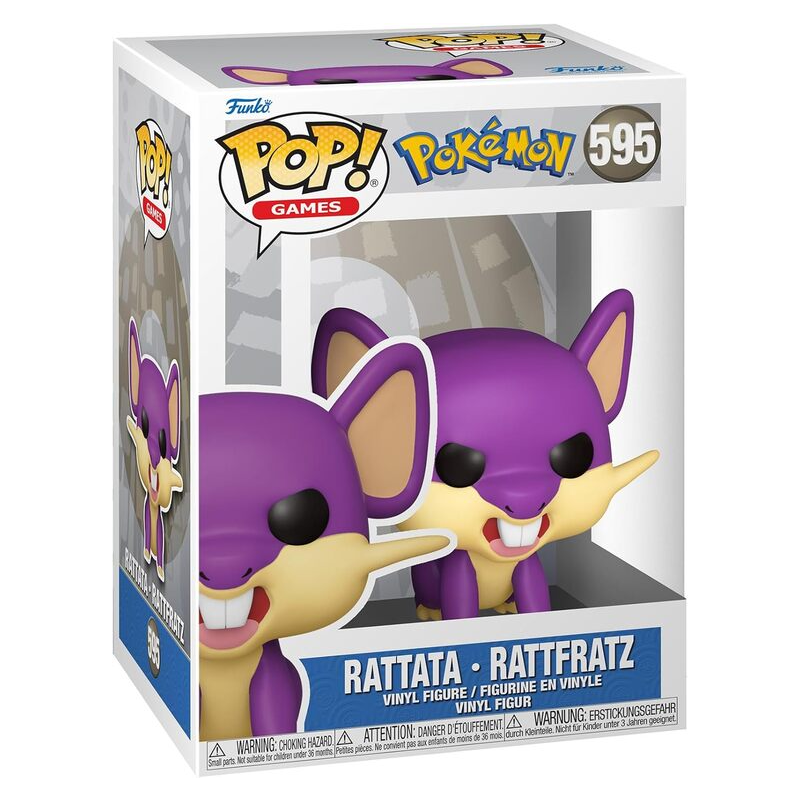 Funko POP! - Pokémon - Rattata 595