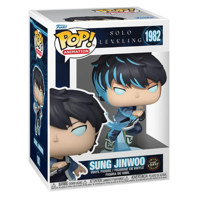 Funko POP! - Solo Leveling - Sun Jinwoo CHASE GITD 1982