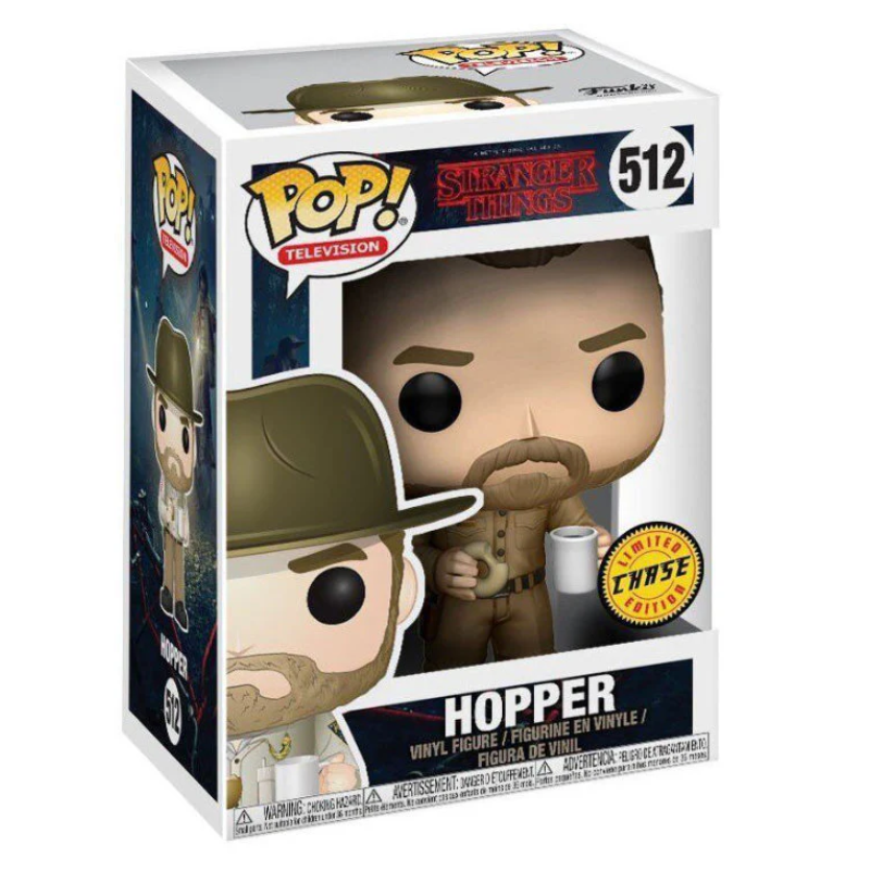Funko POP! - Stranger Things - Hopper CHASE 512