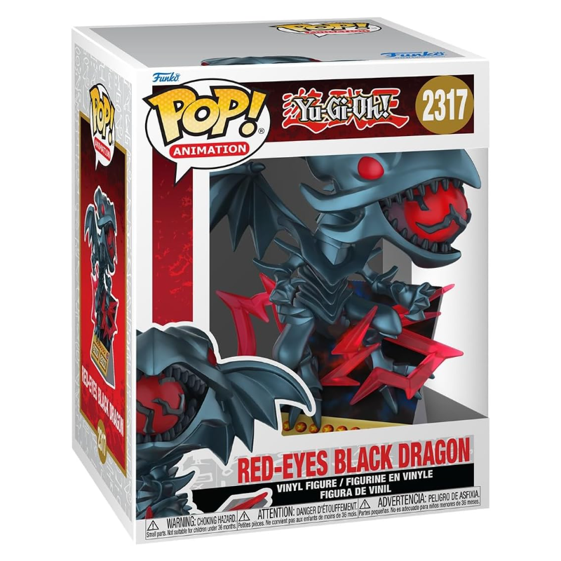 Funko POP! - Yu-Gi-Oh! - Red-Eyes Black Dragon 2317