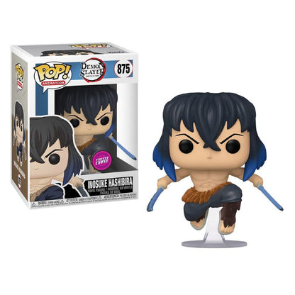 Funko POP! - Demon Slayer - Inosuke Hashibira CHASE FLOCKED 875