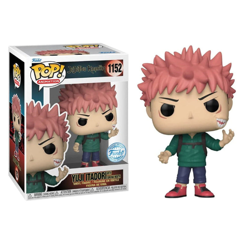 Funko POP! - Jujutsu Kaisen - Yuji Itadori with Sukuna mouth 1152