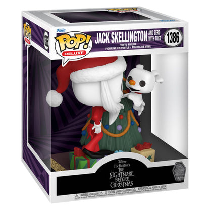 Funko POP! - Nightmare Before Christmas - Jack Skellington and Zero with tree 1386