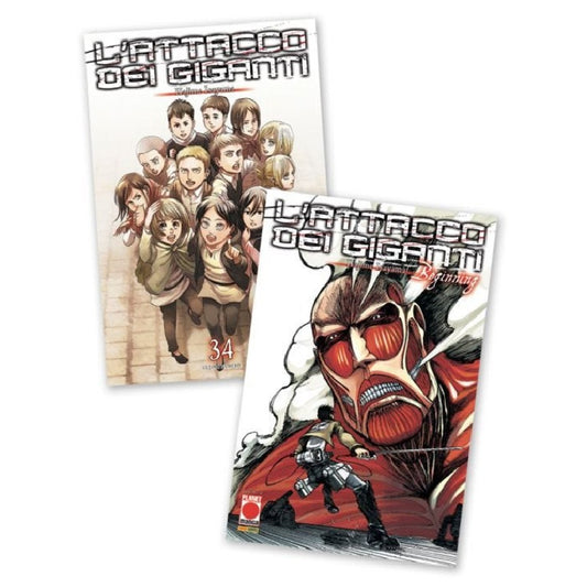 L'attacco dei giganti 34 Bundle Beginning