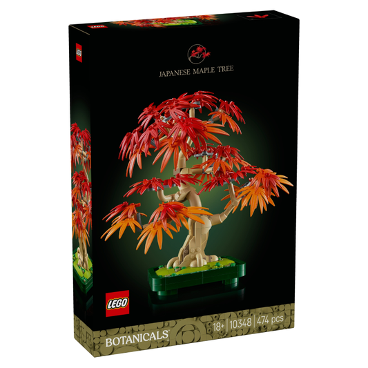 Lego - Botanical - Bonsai di acero rosso giapponese 10348