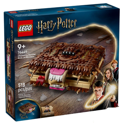 Lego - Harry Potter - Il libro mostro dei mostri azzannante 76449