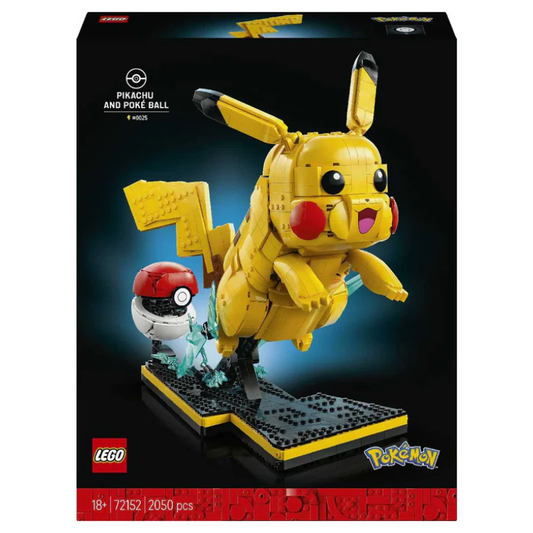 Lego - Pokémon - Pikachu e Poké Ball 72152