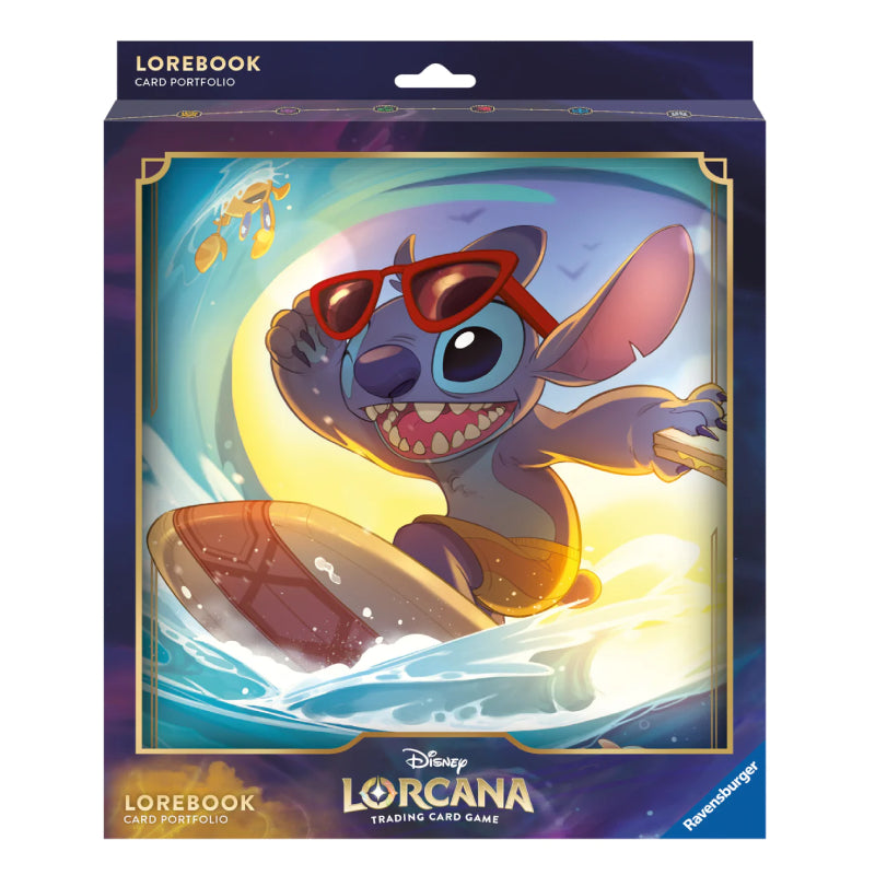 Disney Lorcana Trading Card Game - Raccoglitore 4 tasche Stitch