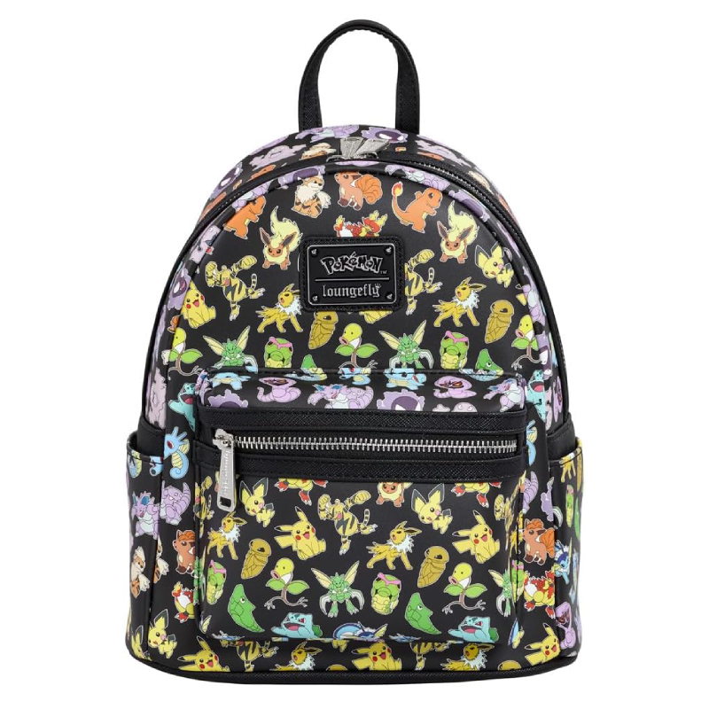 Loungefly - Zainetto - Pokémon - Multi character all over print