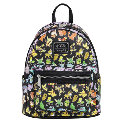 Loungefly - Zainetto - Pokémon - Multi character all over print