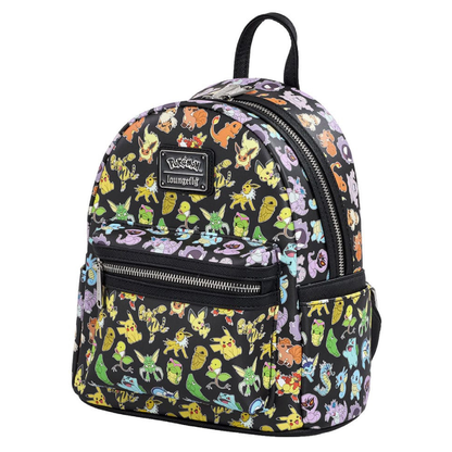 Loungefly - Zainetto - Pokémon - Multi character all over print